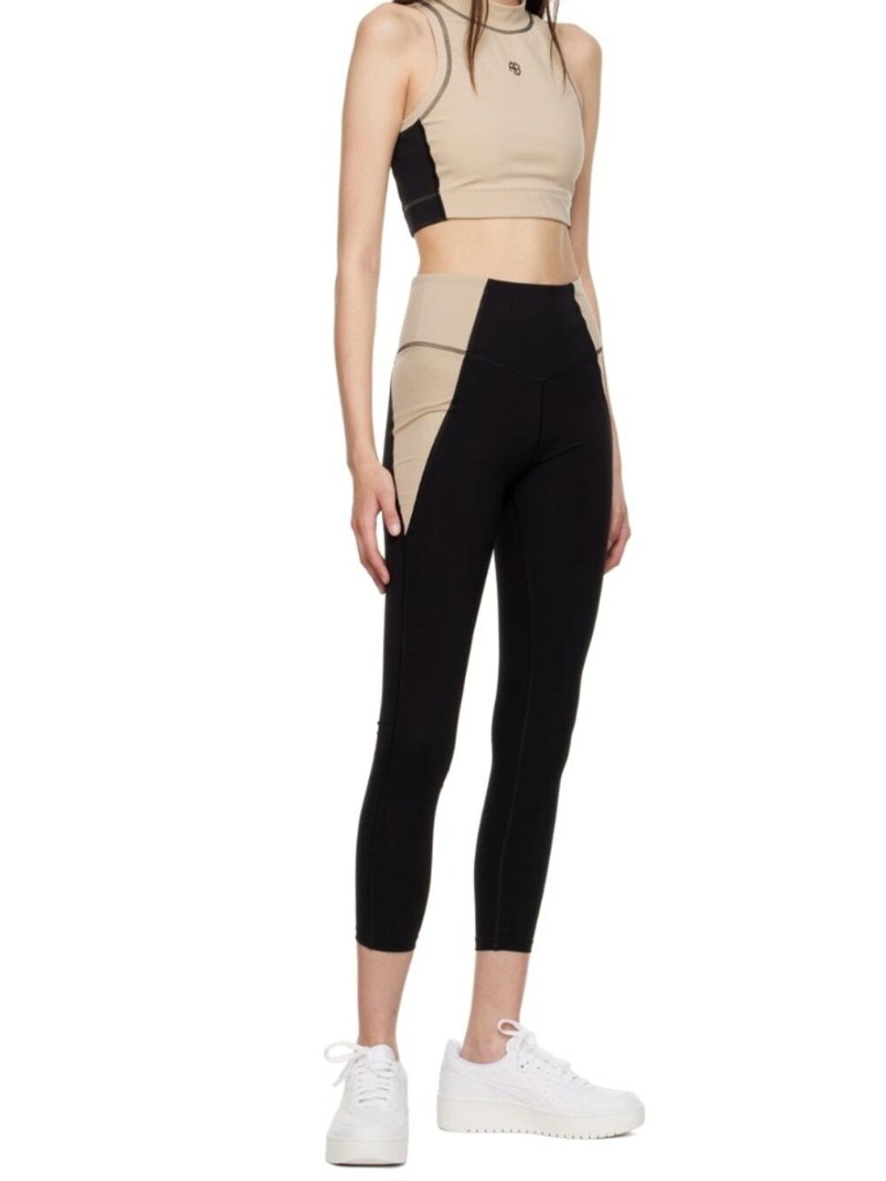 ANINE BING sport Blake high-rise stretch-jersey leggings XXS